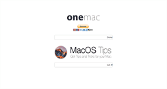 Desktop Screenshot of onemac.net